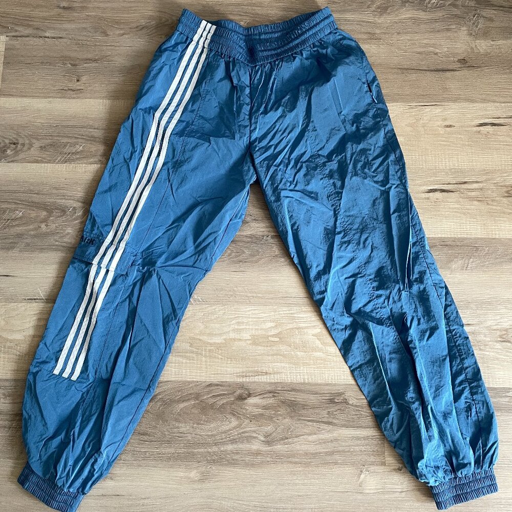 Ivy Park Blue Nylon Track Pants (All Gender)